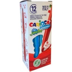CARIOCA ΜΑΡΚΑΔΟΡΟΣ ΓΑΛΑΖΙΟ 12ΤΕΜ JUMBO